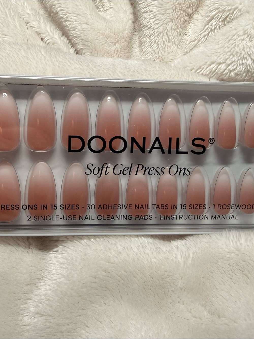 Soft Gel Press On Nails in BabyBoomer